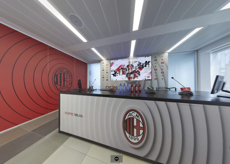 AC Milan – Virtual tour of Casa Milan and San Siro for a high-level internal presentation.