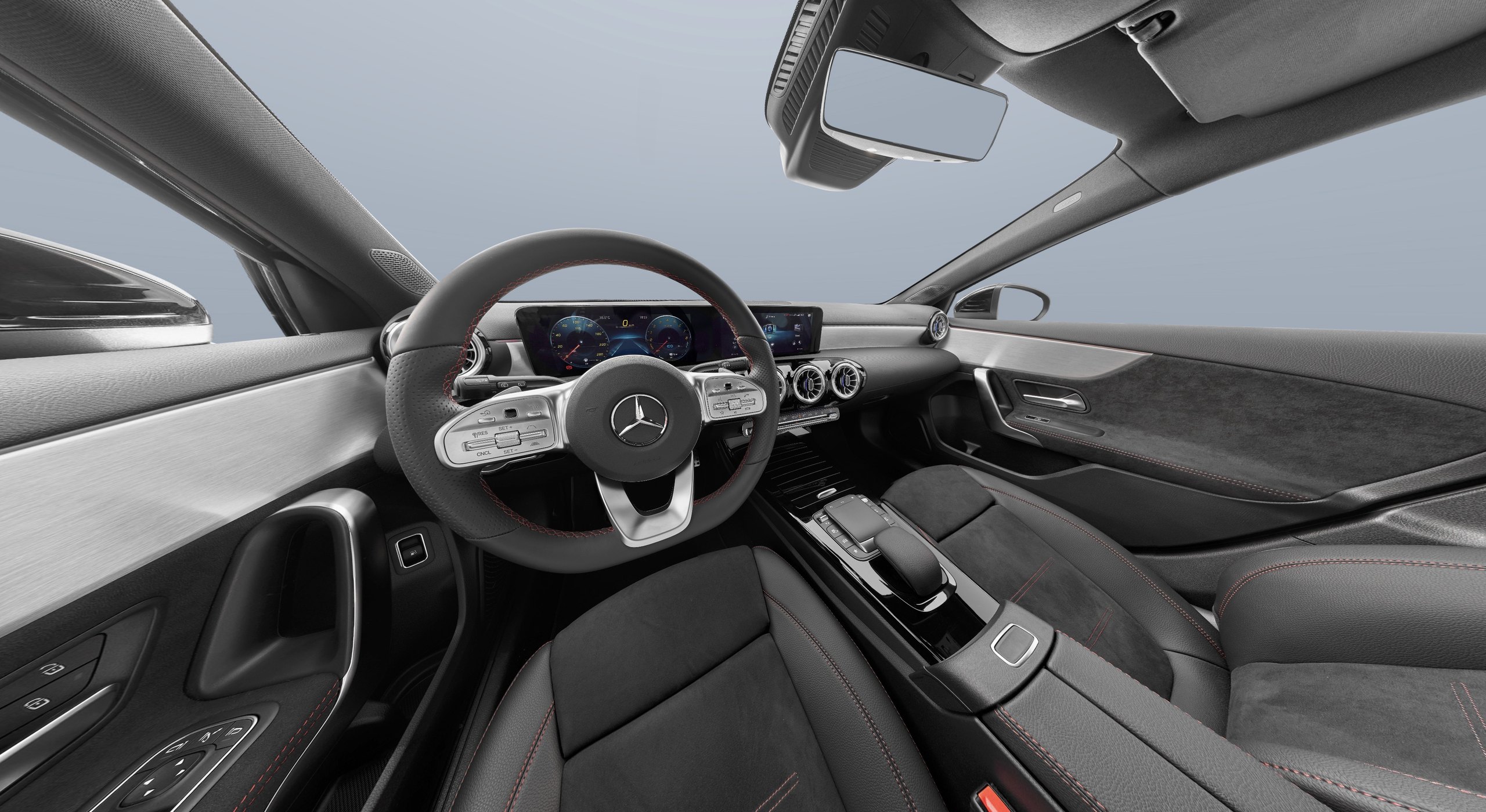 Mercedes A-Class interior in 360°